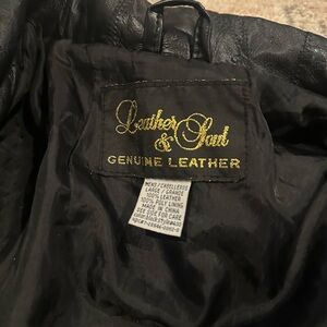Leather & Suede Genuine Leather Jacket